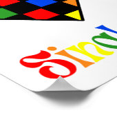 Poster Gay Pride Rainbow Single Af Valentines Day Sarcas  (Coin)