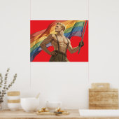 Poster gay pride vintage (Cuisine)