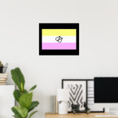 Poster Gay Twink Pride Flag (Bureau à domicile)