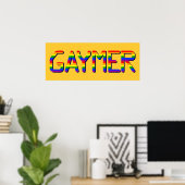 Poster Gaymer Graphic (Bureau à domicile)
