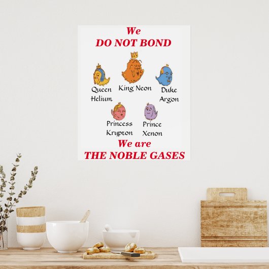 Poster Gaz Noble (Cuisine)