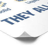 Poster Gaz Solide Liquide - Ils Sont Tous Importants (Coin)