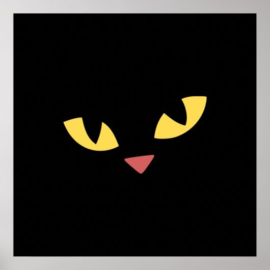 Poster Gaze de chat (Devant)