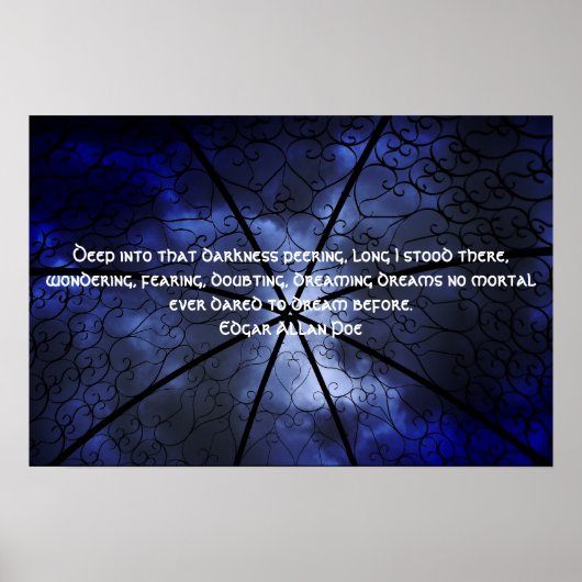 Poster Gazebo - Edgar Allen Poe (Devant)