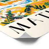 Poster Gazelle Dans Baignoire Drôle Impression, Décor De (Coin)