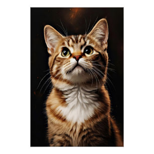 Poster Gazon Feline