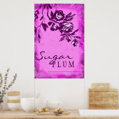 Poster GC | Sugar Plum Rose (Cuisine)