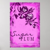 Poster GC | Sugar Plum Rose (Devant)