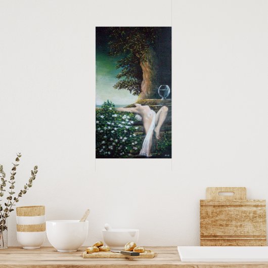 POSTER GEA, MYRTLE ET EAU (Cuisine)