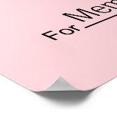 Poster Géant Blank Check pour Sweepstakes, Awards, Charit (Coin)