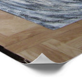 Poster Géant Crème glacée Scoops (Coin)