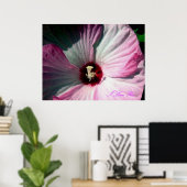 Poster géant Hibiscus (Bureau à domicile)