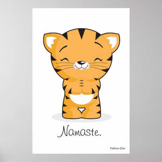 Poster géant Namaste (Devant)
