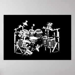 Poster géant pour tambour