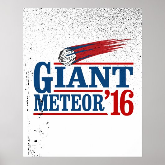 Poster Géante Météorite 2016 (Devant)