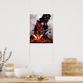 Poster Gear métallique Solide V La douleur fantôme (Cuisine)