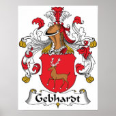 Poster Gebhardt Family Crest (Devant)
