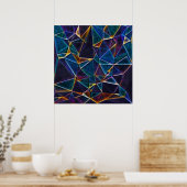 Poster gebroken bellen (Keuken)