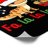 Poster Geck The Halls Leopard Gecko Christmas Pun Pet Own (Coin)