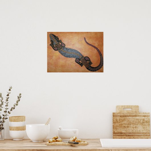 Poster Gecko (Cuisine)