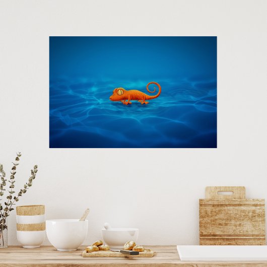 Poster Gecko (Cuisine)