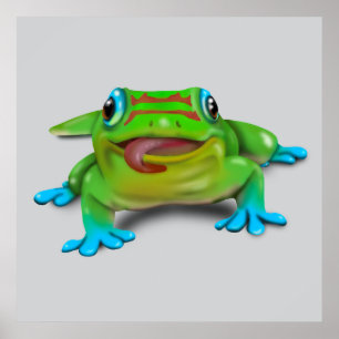POSTER GECKO JOUR MÊME