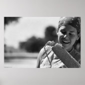 Poster Gecko Peint (Devant)