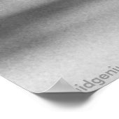 Poster Gecko Peint (Coin)