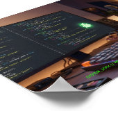 Poster GeckoDev // Station Universelle de Débogage Cyberp (Coin)