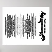 Poster Geckoholic (Devant)