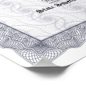 Poster GED General High School Equivalency Diploma Copy (Coin)