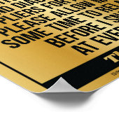 Poster [gedigitaliseerd goud] (Hoek)