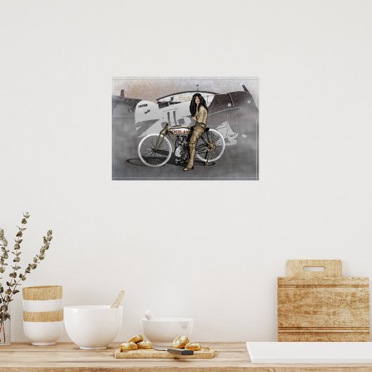 Poster Gee Bee and Excel (Cuisine)