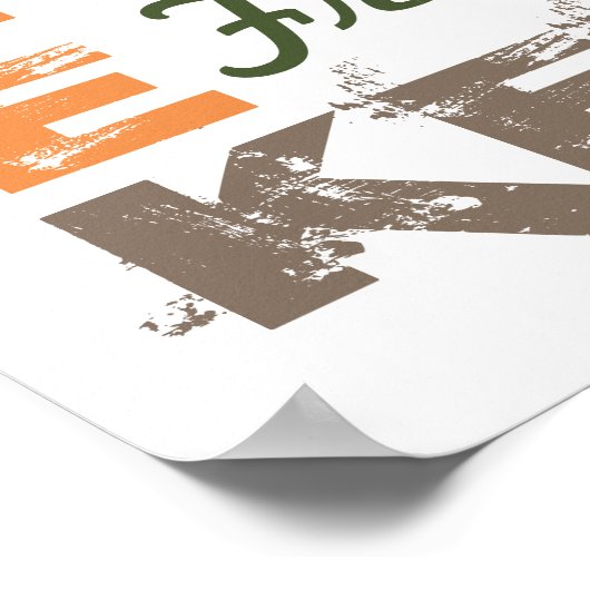 Poster Geek pas Freak (Coin)
