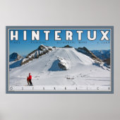 Poster Geforene Wand à Hintertux (Devant)