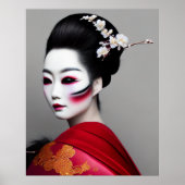 Poster Geisha (Devant)