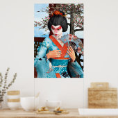 Poster Geisha (Cuisine)