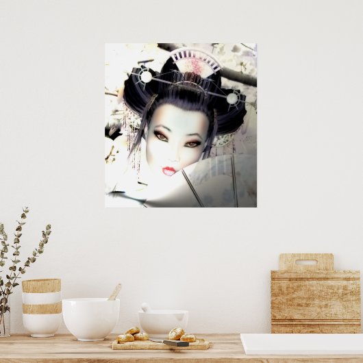 Poster Geisha (Cuisine)