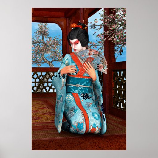 Poster Geisha (Devant)