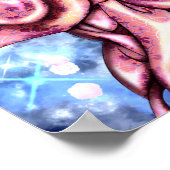 Poster Geisha anime art (Coin)