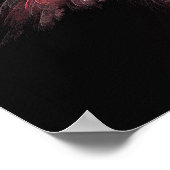 Poster Geisha en rouge (Coin)