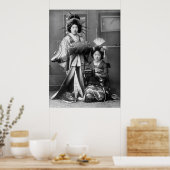 Poster Geisha Girls, début du XXe siècle (Cuisine)
