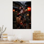 Poster Geisha in Kyoto (Cuisine)