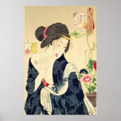 Poster Geisha japonais (Devant)