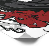 Poster Geisha masqué (Coin)