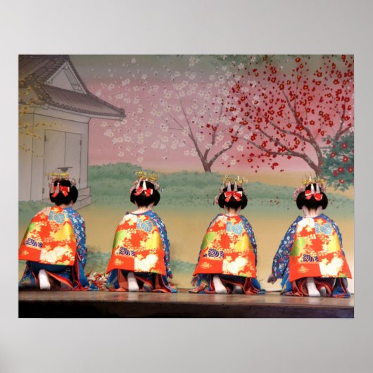 Poster Geisha Row (Devant)