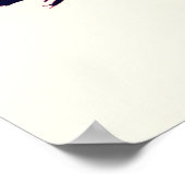 Poster Geisha Silhouette au coucher du soleil - Élégance  (Coin)