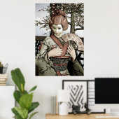 Poster Géisha Vintage (Bureau à domicile)