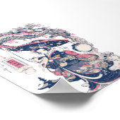 Poster Geisha With Dragon and Cats 37007 (Coin)
