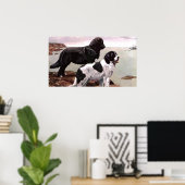 Poster gekleurd Newfoundland (Thuiskantoor)